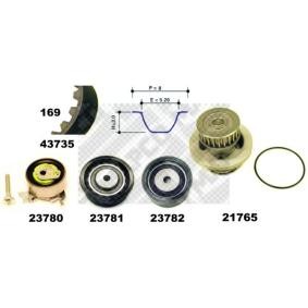 Achetez des Kit de distribution + pompe à eau MAPCO 41735/2 à prix pour 69,21 €