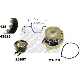 Achetez des Kit de distribution + pompe à eau MAPCO 41823/1 à prix pour 87,14 €