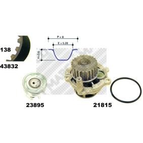 Achetez des Kit de distribution + pompe à eau MAPCO 41832 à prix pour 93,18 €