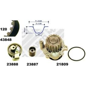 Achetez des Kit de distribution + pompe à eau MAPCO 41847 à prix pour 166,35 €