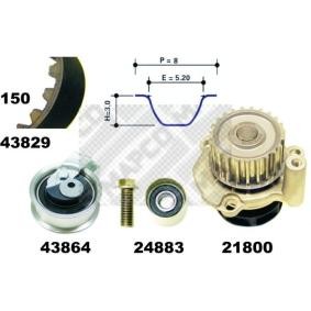 Achetez des Kit de distribution + pompe à eau MAPCO 41901 à prix pour 113,24 €