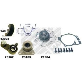 Achetez des Kit de distribution + pompe à eau MAPCO 41928 à prix pour 148,15 €