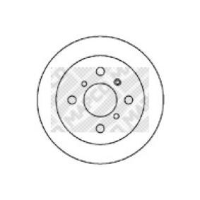Compre Disco de travão da MAPCO 45531 a um preço baixo por 9,32 €