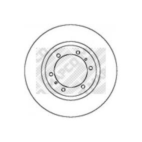 Achetez des Disque de frein MAPCO 45546 à prix pour 17,74 €