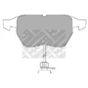 Acquista Kit pastiglie freni da MAPCO 6396 a buon mercato per soli 23,58 €
