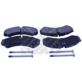 Achetez des Plaquettes de frein MAPCO 6562 à prix pour 31,25 €