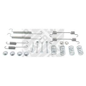 Compre Kit de accesorios de las zapatas de freno de MAPCO online para COMBO Mk II (C) Furgón/ranchera familiar (F25) a precios moderados