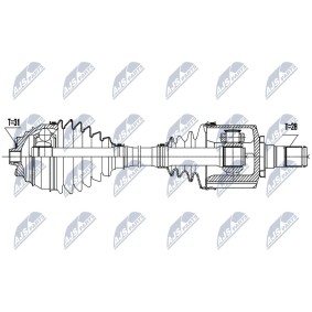 Comprar Árbol de transmisión de NTY NPW-BM-186 a bajo precio de 240,14 €
