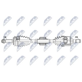 Comprar Árbol de transmisión de NTY NPW-HY-617 a bajo precio de 214,06 €