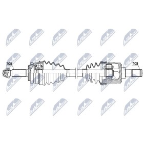 Comprar Árbol de transmisión de NTY NPW-HY-618 a bajo precio de 166,70 €