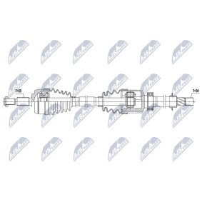 Comprar Árbol de transmisión de NTY NPW-RE-188 a bajo precio de 219,45 €