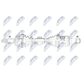 Comprar Árbol de transmisión de NTY NPW-TY-184 a bajo precio de 281,71 €