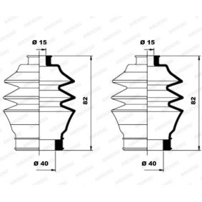 Comprar Fuelle dirección de MOOG K150112 a bajo precio de 16,02 €