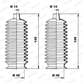 Achetez des Jeu de joint-soufflet, direction MOOG K150170 à prix pour 15,87 €