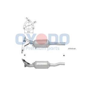 Partikelfilter (DPF) 20N0122-OYO