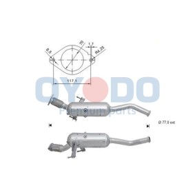 Partikelfilter (DPF) 20N0141-OYO