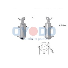 Köp Partikelfilter (DPF) av Oyodo 20N0143-OYO till det låga priset 6823,19 kr