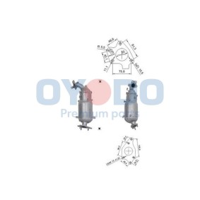 Köp Partikelfilter (DPF) av Oyodo 20N0148-OYO till det låga priset 5161,64 kr