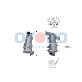 Partikelfilter (DPF) von Oyodo günstig für 470,40 €