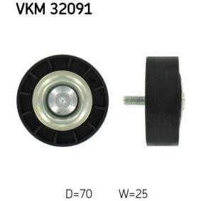 Achetez des Galet enrouleur de courroie d'accessoire SKF VKM 32091 à prix pour 38,88 €
