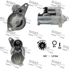 Köp Startmotor av SIDAT S12GN0880 till det låga priset 2305,41 kr