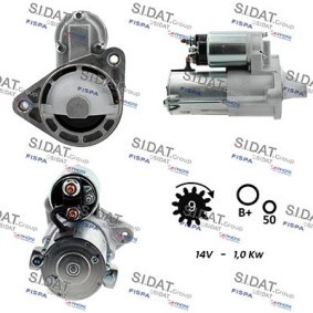 Köp Startmotor av SIDAT S12GN0881 till det låga priset 2341,98 kr