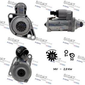 Köp Startmotor av SIDAT S12VA0095 till det låga priset 3671,01 kr