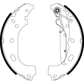Comprar Juego de zapatas de frenos de MINTEX MFR781 a bajo precio de 47,29 €
