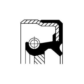 Wellendichtring, Differential 49491912