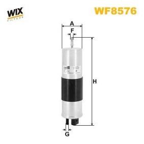 Achetez des Filtre à carburant WIX FILTERS WF8576 à prix pour 96,24 €