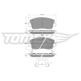 Acquista Kit pastiglie freni da TOMEX brakes TX 15-421 a buon mercato per soli 44,02 €