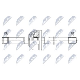 Antriebswelle NPW-NS-154