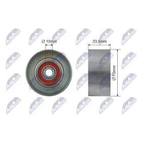 Compre Rolo tensor, correia trapezoidal estriada da NTY RNK-TY-043 a um preço baixo por 41,85 €