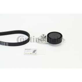 Achetez des Jeu de courroies trapézoïdales à nervures CONTITECH 5PK884K1 à prix pour 62,17 €