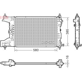 Achetez des Radiateur du moteur DENSO DRM15017 à prix pour 153,34 €