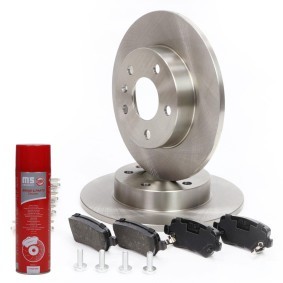 Comprar Kit de discos de freno y pastillas de MASTER-SPORT 201002500P a bajo precio de 59,48 €