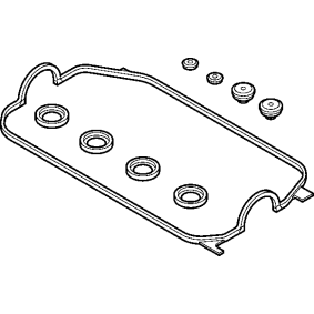 Achetez des Jeu de joints d'étanchéité, couvercle de culasse ELRING 072.770 à prix pour 29,21 €