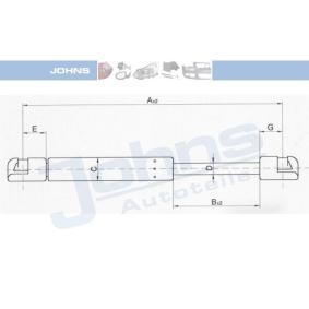 Köp Gasfjäder till baklucka av JOHNS 60 24 95-91 till det låga priset 101,67 kr