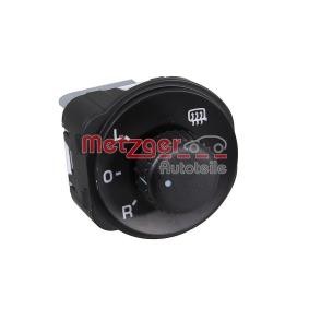 Comprar Conmutador, ajuste de espejo de METZGER 09161124 a bajo precio de 19,35 €