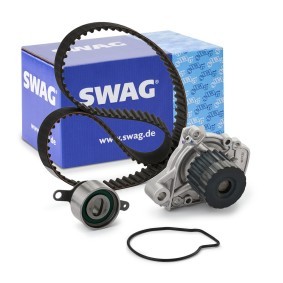 Osta SWAG Vesipumppu + jakohihnasarja netistä INTEGRA Sedan (DB6, DB7, DB8, DB9)-mallille edulliseen hintaan