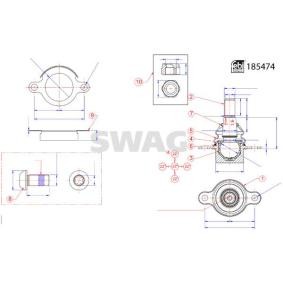 Compre Rótula axial de dirección de SWAG online para Corsa Mk5 (F) a precios moderados