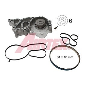 Achetez des Kit de distribution + pompe à eau AIRTEX WPK-199501 à prix pour 73,78 €