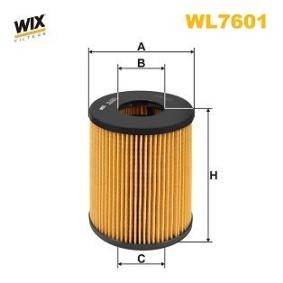 Achetez des Filtre à huile WIX FILTERS WL7601 à prix pour 50,66 €