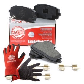 Köp Bromsbelägg av MASTER-SPORT 13046057762N-SET-MSP till det låga priset 299,06 kr