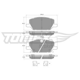 Acquista Kit pastiglie freni da TOMEX brakes TX 60-49 a buon mercato per soli 35,55 €