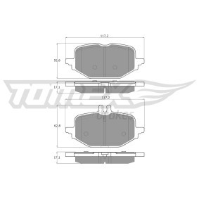 Compre Pastillas de freno de TOMEX brakes online para C-Class All-Terrain (S206) a precios moderados