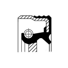 Wellendichtring, Differential 01034080B