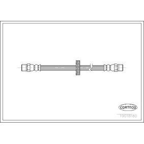 Comprar Latiguillo de freno de CORTECO 19018180 a bajo precio de 9,87 €