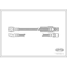 Comprar Latiguillo de freno de CORTECO 19018874 a bajo precio de 12,52 €