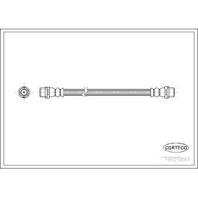 Comprar Latiguillo de freno de CORTECO 19025893 a bajo precio de 10,04 €